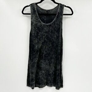 Rag Bone Jean Women's Charcoal Acid Wash Sleeveless Tank Top